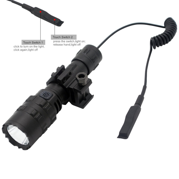 USB Rechargeable LED Flashlight Torch – Your Ultimate Outdoor Companion!