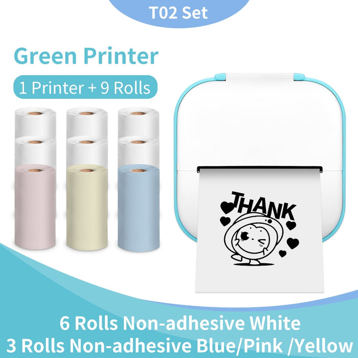 Pocket-Sized Thermal Printing Powerhouse for Instant Stickers and Labels!