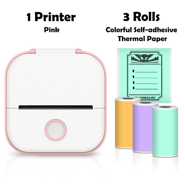 Pocket-Sized Thermal Printing Powerhouse for Instant Stickers and Labels!