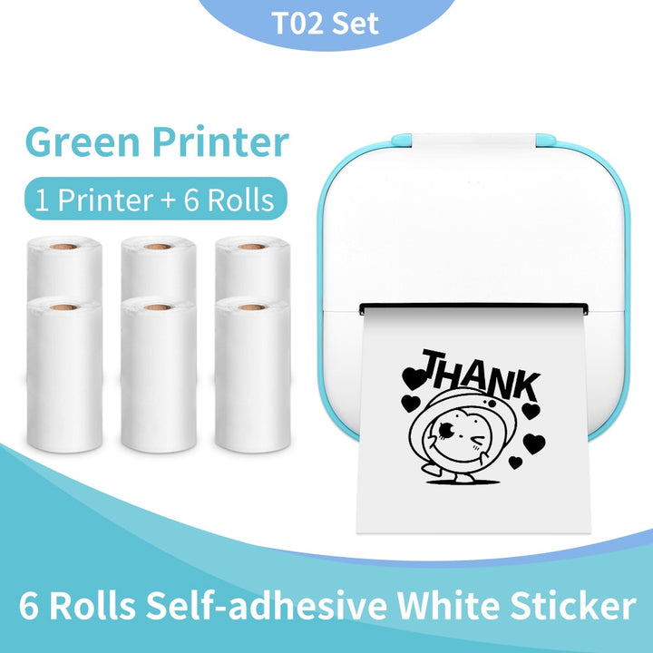 Pocket-Sized Thermal Printing Powerhouse for Instant Stickers and Labels!