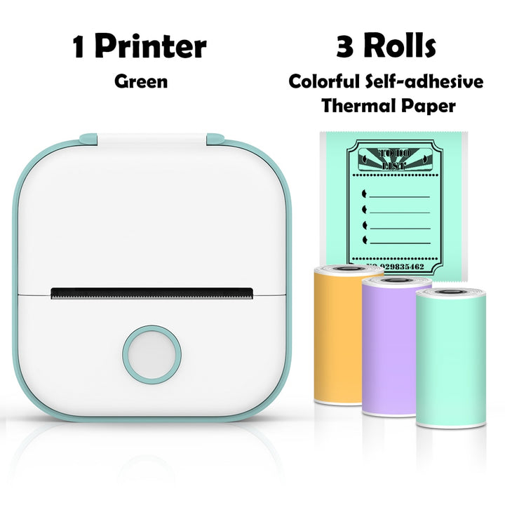 Pocket-Sized Thermal Printing Powerhouse for Instant Stickers and Labels!