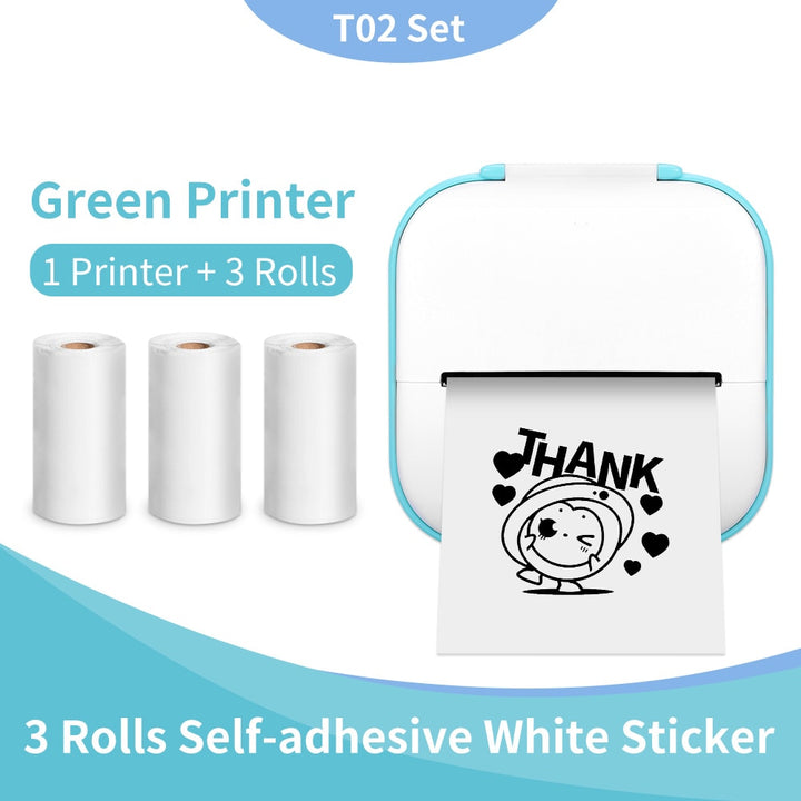 Pocket-Sized Thermal Printing Powerhouse for Instant Stickers and Labels!