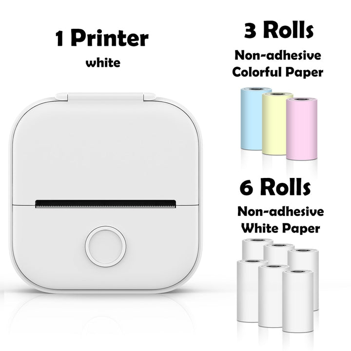 Pocket-Sized Thermal Printing Powerhouse for Instant Stickers and Labels!