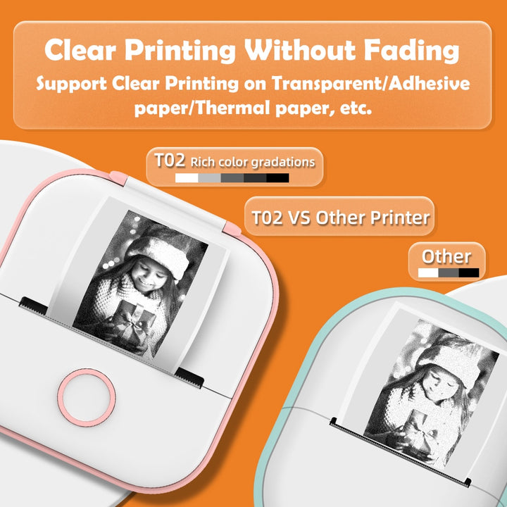 Pocket-Sized Thermal Printing Powerhouse for Instant Stickers and Labels!