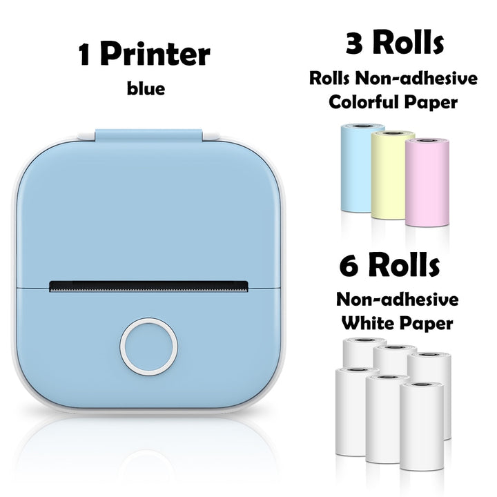 Pocket-Sized Thermal Printing Powerhouse for Instant Stickers and Labels!