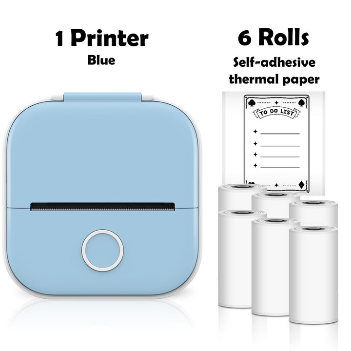 Pocket-Sized Thermal Printing Powerhouse for Instant Stickers and Labels!