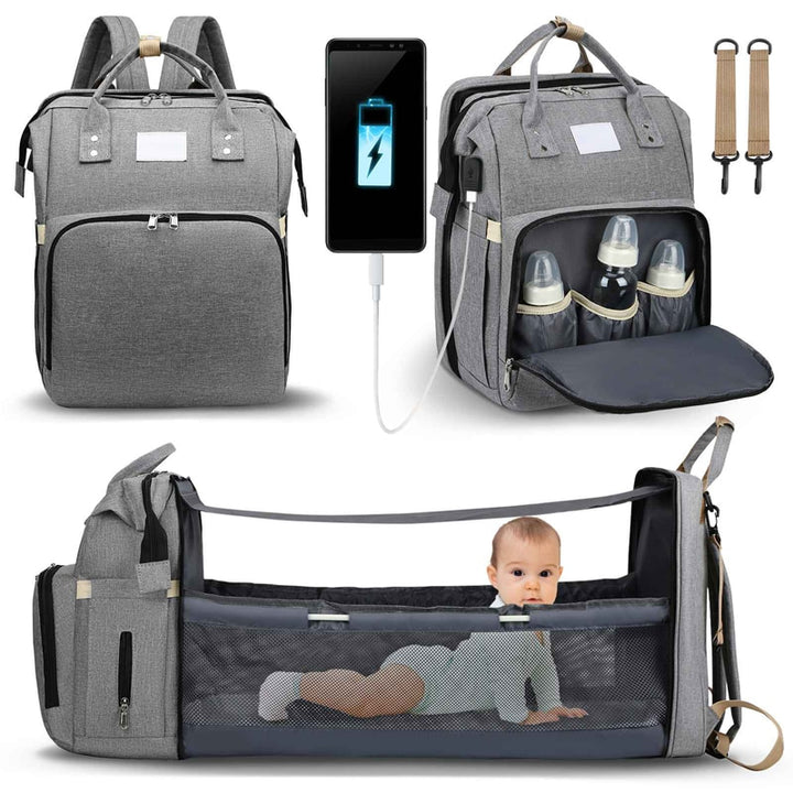 The Ultimate Fashionable Mommy Bag: Your All-in-One Solution for On-the-Go Parenting!